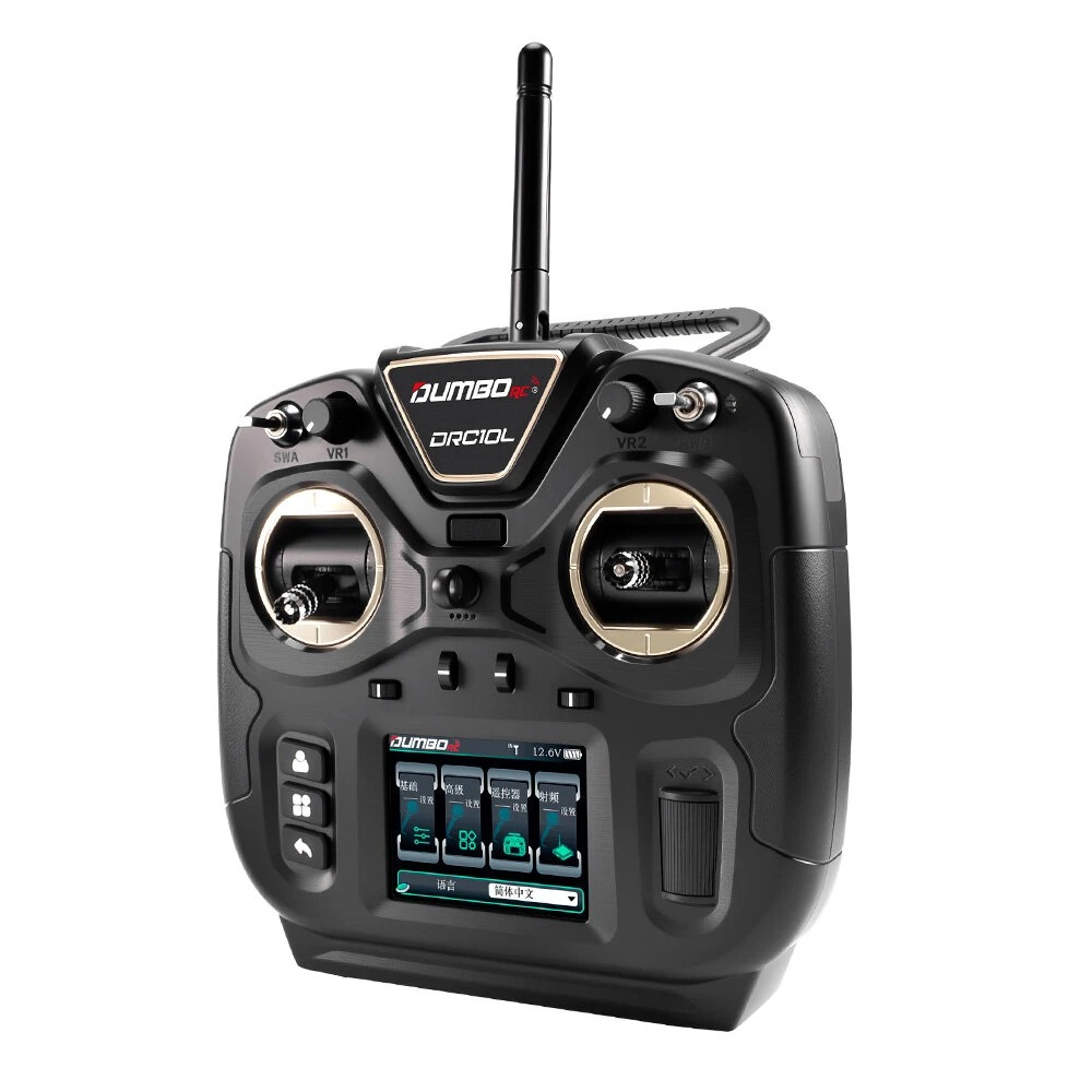 DumboRC DRC10L 10CH 2.4GHz RC Transmitter + P10F Receiver 3 DumboRC DRC10L 10CH 2.4GHz RC Transmitter + P10F Receiver