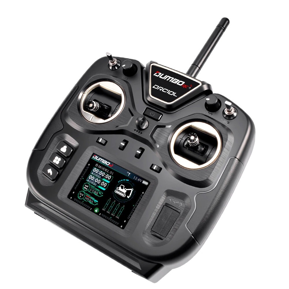 DumboRC DRC10L 10CH 2.4GHz RC Transmitter + P10F Receiver 4 DumboRC DRC10L 10CH 2.4GHz RC Transmitter + P10F Receiver