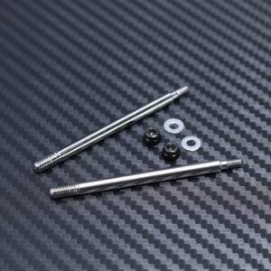 Front 54,50mm (Short) Shock Shaft 2pcs for Mayako MX8 (-22-25)