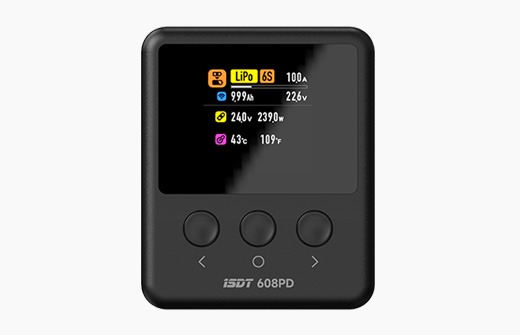 iSDT 608PD 240W 10A USB-C PD -älytasapainolaturi 1 iSDT 608PD 240W 10A USB-C PD Smart Balance Charger