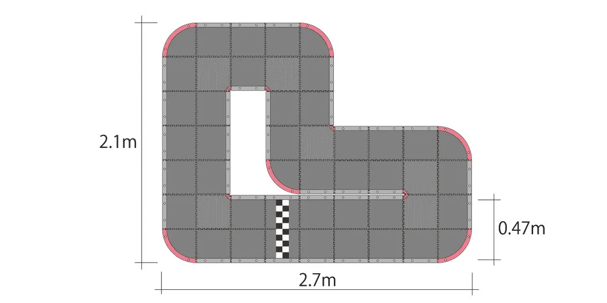Kyosho Mini-Z Grand Prix Circuit 30 Urethane (48pcs - 30x30) 2 Kyosho Mini-Z Grand Prix Circuit 30 Urethane (48pcs - 30x30)