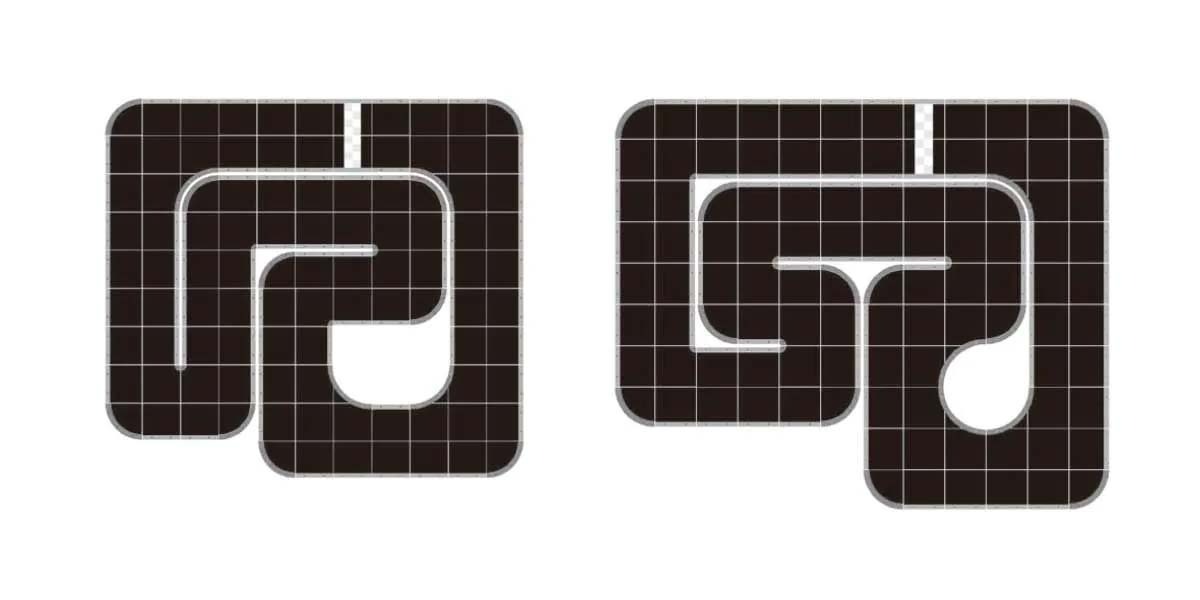Kyosho Mini-Z Grand Prix Circuit30 Large Corner Set (12pcs) 3 Kyosho Mini-Z Grand Prix Circuit30 Large Corner Set (12pcs)