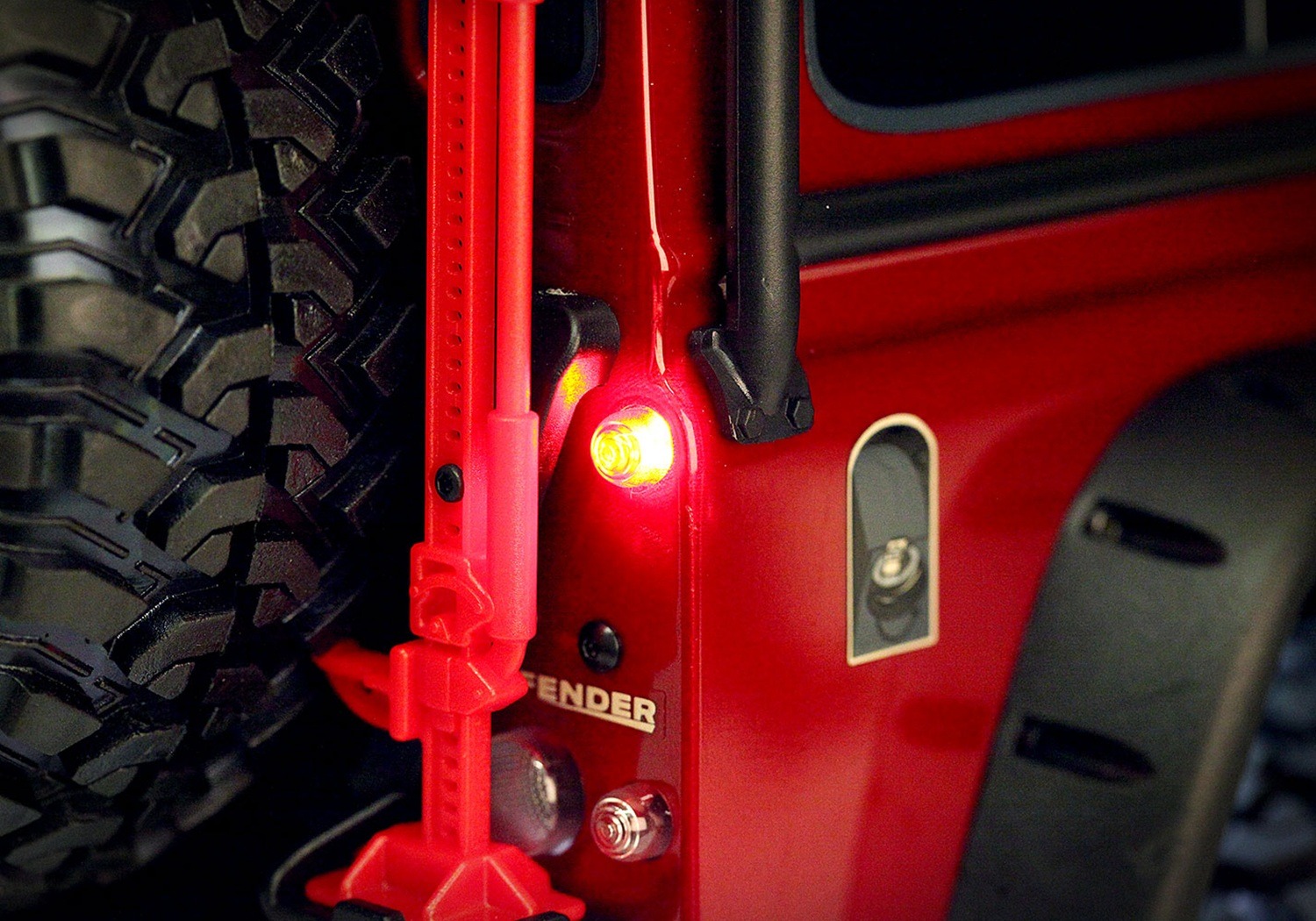 LED Light Kit TRX-4 Land Rover Defender - Traxxas 8095 4 LED Light Kit TRX-4 Land Rover Defender - Traxxas 8095