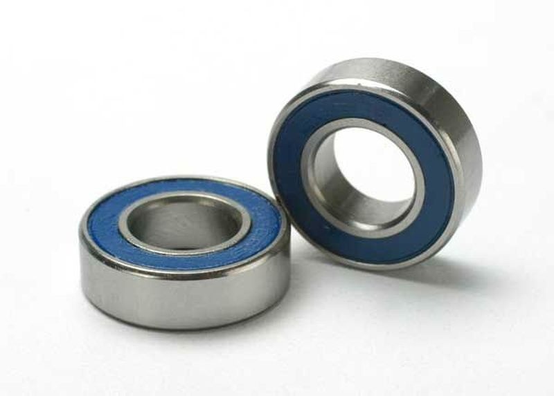 Traxxas Ball Bearings 8x16x5mm (2) 2xRS Blue - TRX5118 1 Traxxas Ball Bearings 8x16x5mm (2) 2xRS Blue - TRX5118
