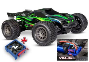 Traxxas Mini XRT VXL-3s Green 1:16 4WD RTR – Updated ESC Cooling