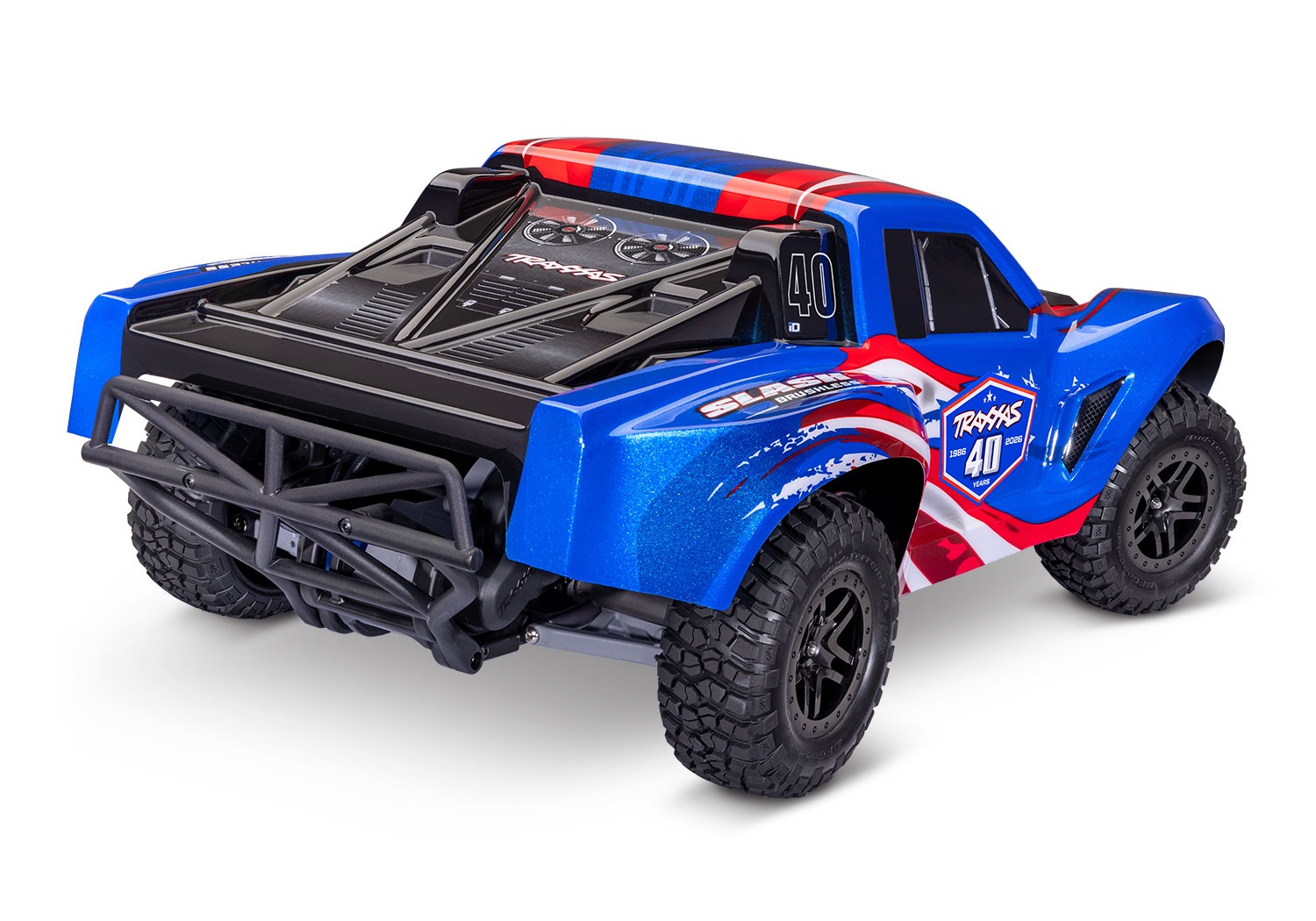 Traxxas Slash 2WD VX3 40th Edition 1:10 3S Brushless Short Course RTR 2 Traxxas Slash 2WD VX3 40th Edition 1:10 3S Brushless Short Course RTR