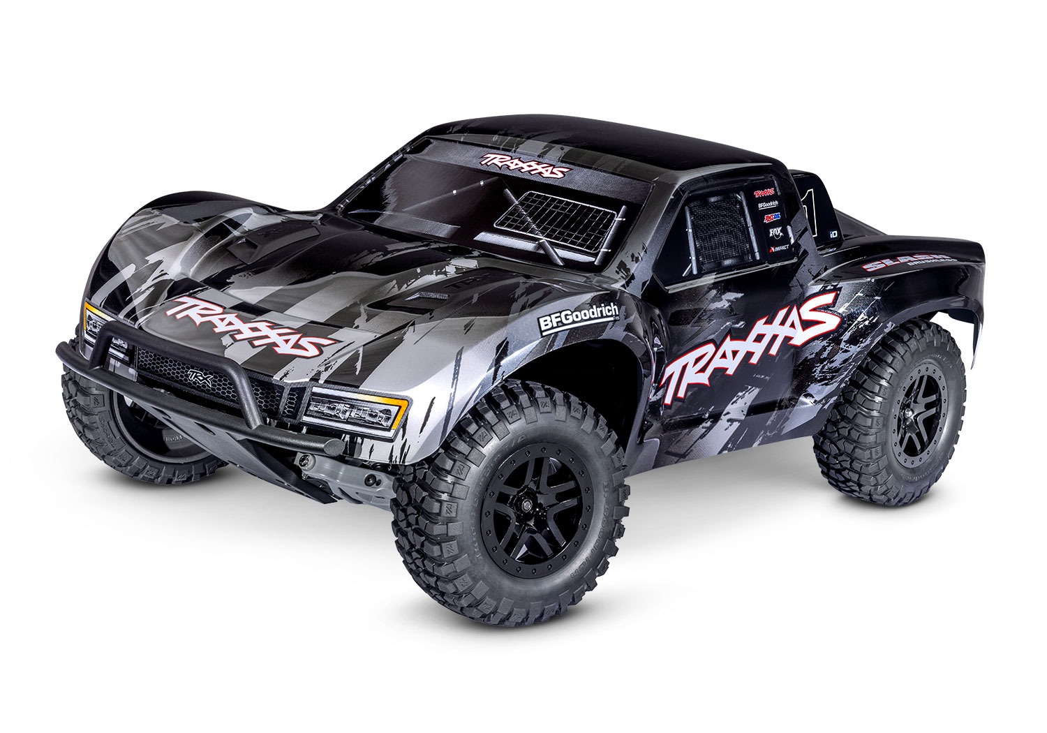 Traxxas Slash 2WD VX3 Black 1:10 3S Brushless Short Course RTR 1 Traxxas Slash 2WD VX3 Black 1:10 3S Brushless Short Course RTR