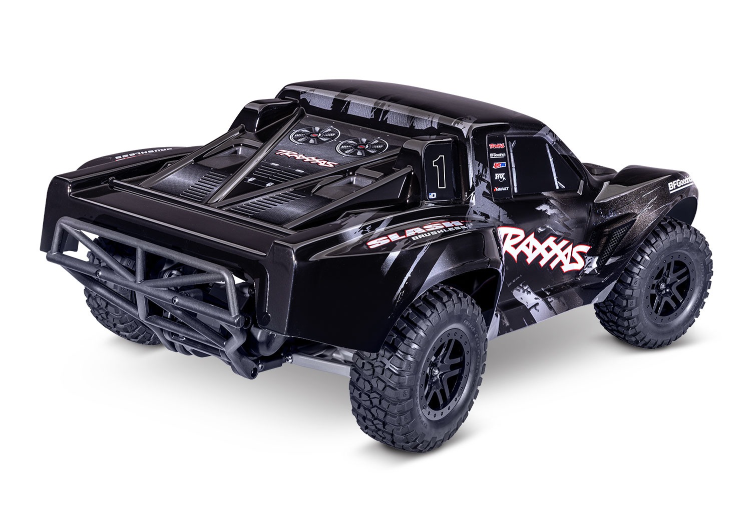 Traxxas Slash 2WD VX3 Black 1:10 3S Brushless Short Course RTR 2 Traxxas Slash 2WD VX3 Black 1:10 3S Brushless Short Course RTR