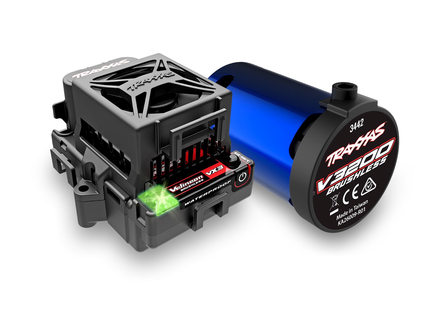 Traxxas Slash 2WD VX3 Red 1:10 3S Brushless Short Course RTR 14 Traxxas Slash 2WD VX3 Red 1:10 3S Brushless Short Course RTR