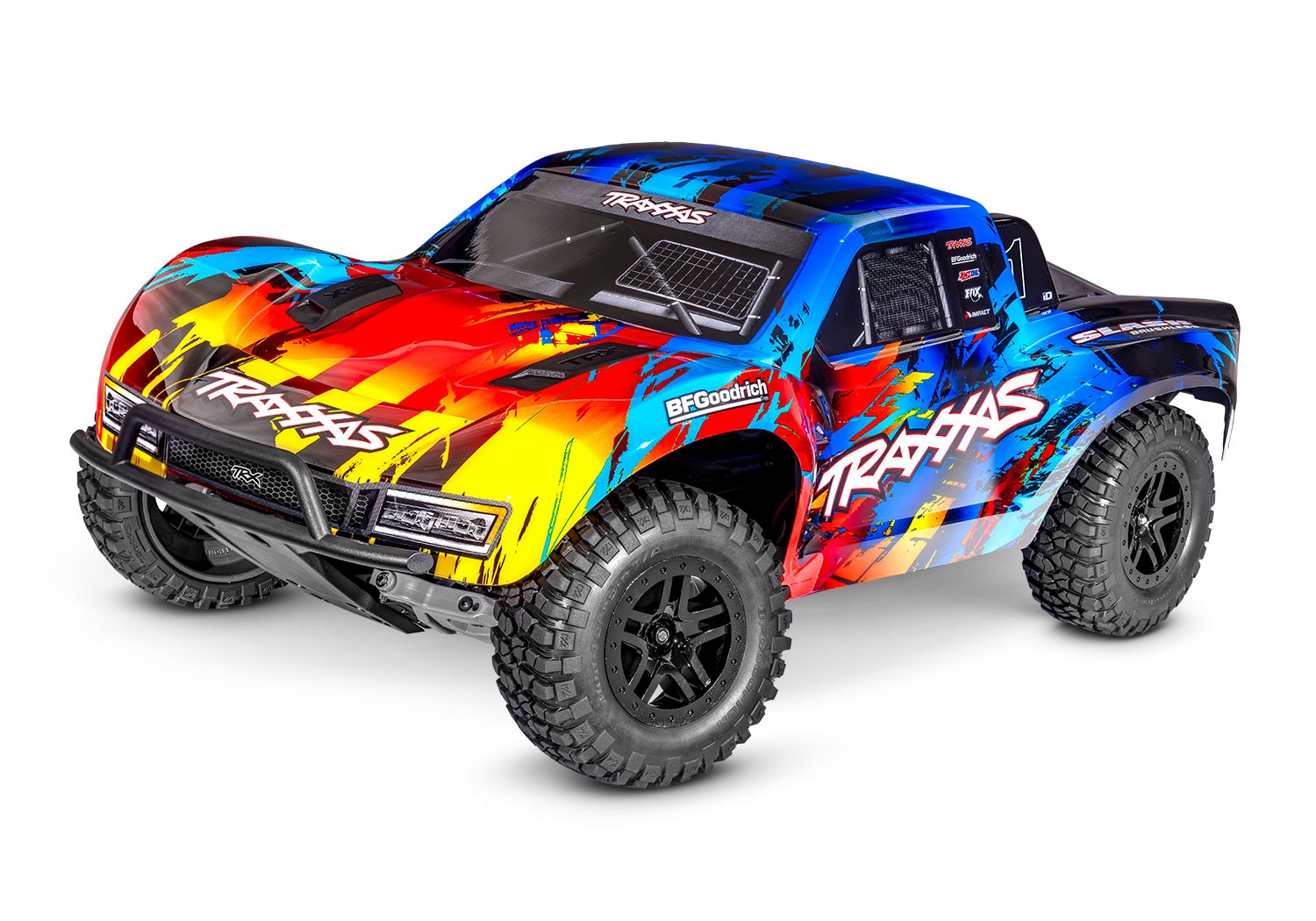 Traxxas Slash 2WD VX3 RNRX 1:10 3S Brushless Short Course RTR 1 Traxxas Slash 2WD VX3 RNRX 1:10 3S Brushless Short Course RTR
