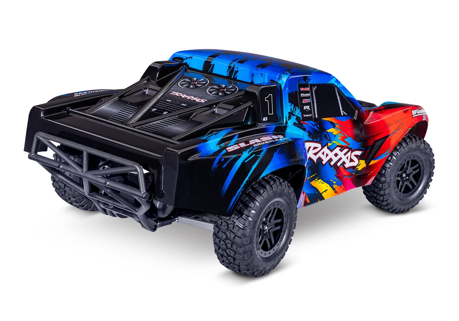 Traxxas Slash 2WD VX3 RNRX 1:10 3S Brushless Short Course RTR 3 Traxxas Slash 2WD VX3 RNRX 1:10 3S Brushless Short Course RTR