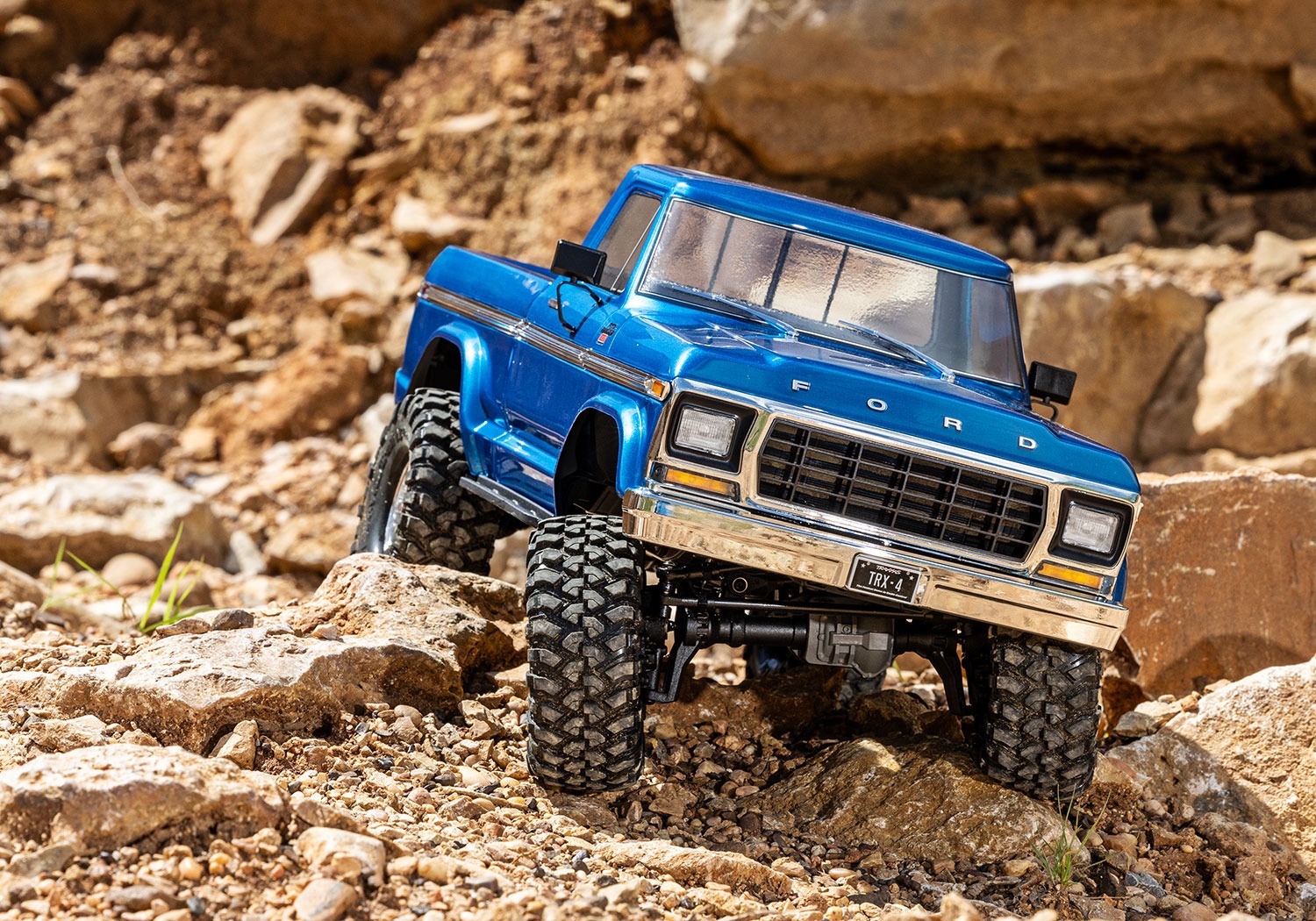 Traxxas TRX-4 F150 Truck XLT RTR 1:10 4wd Crawler - Sinine 14 Traxxas TRX-4 F150 Truck XLT RTR 1:10 4wd Crawler - Blue