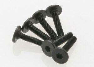 Screws LP M3x15mm (6) Hex - Traxxas TRX3646