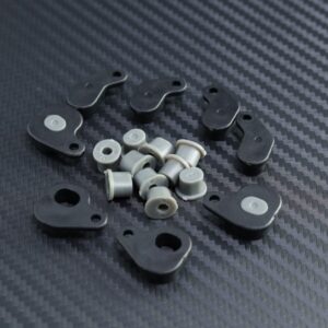 Upper Arms Inserts Front and Rear (Grey), Full Set for Mayako MX8 (-22-25)