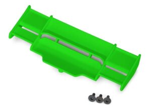 Wing Rustler 4X4 Green Rear with Screws - Traxxas 6721G