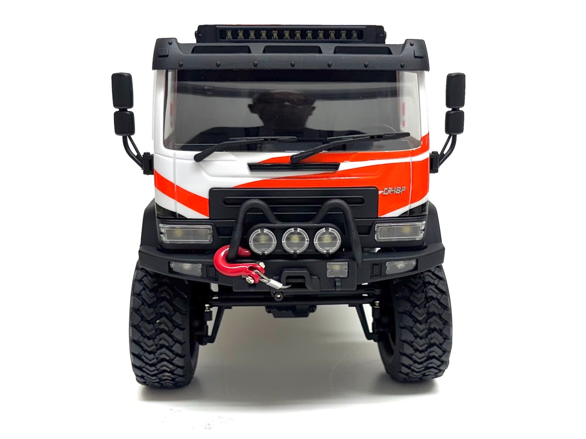 Hobby Plus DKR-4 Fortis 1:18 4WD Rally Truck Harjadega RTR Valge #HBP1810810-WH 4 Hobby-Plus-1-18-DKR-4-Fortis-Rally-Truck-brushed-RTR-White-HBP1810810-WH-b-3