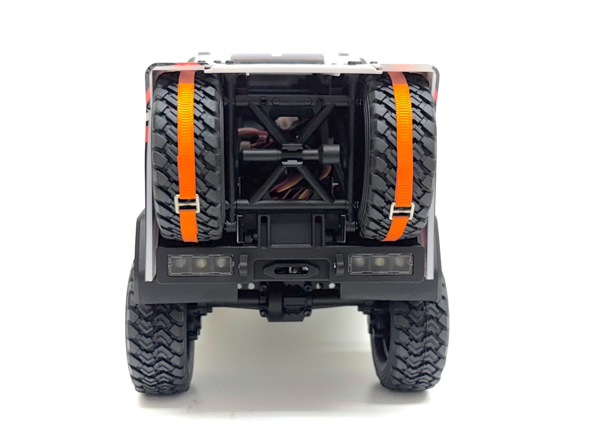 Hobby Plus DKR-4 Fortis 1:18 4WD Rally Truck Harjadega RTR Valge #HBP1810810-WH 5 Hobby-Plus-1-18-DKR-4-Fortis-Rally-Truck-brushed-RTR-White-HBP1810810-WH-b-4