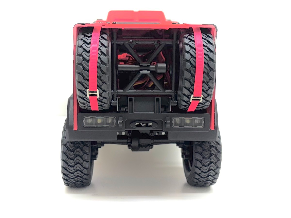 Hobby Plus DKR-4 Fortis 1:18 4WD Harjavaba Rally Truck RTR Punane #HBP1810820-RD 5 Hobby-Plus-1-18-DKR-4-Fortis-Rally-Truck-brushless-RTR-Red-HBP1810820-RD-b-4