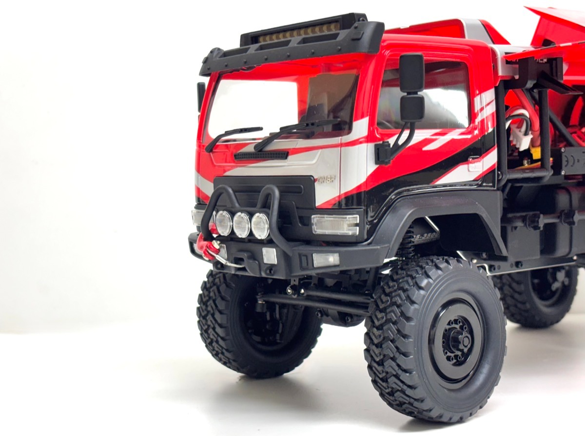 Hobby Plus DKR-4 Fortis 1:18 4WD Harjavaba Rally Truck RTR Punane #HBP1810820-RD 7 Hobby-Plus-1-18-DKR-4-Fortis-Rally-Truck-brushless-RTR-Red-HBP1810820-RD-b-6