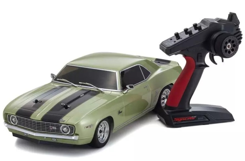Kyosho Chevrolet Camaro Z/28 1969 Frost Green - Fazer Mk2 FZ02 - 1:10 4WD RTR RC Car 1 kyosho-chevrolet-camaro-z-28-1969-frost-green-34418t2-1