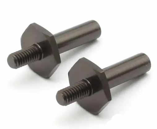 Kyosho Ultima RB7.5 Aluminium Front Wheel Shaft - UB005 1 kyosho-ub005