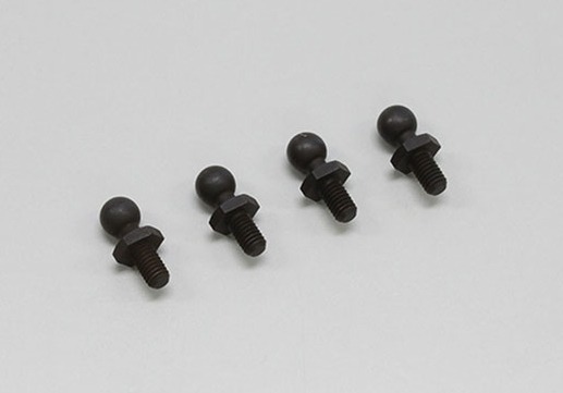 Kyosho Ball Stud 4.8mm RB7.5 / ZX7.5 (S) (4) (UM129) - UB047 1 kyosho-ub047