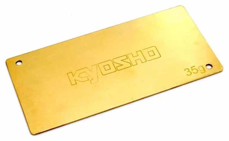 Kyosho Ultima RB7.5 Under LiPo Battery Weight - 32g - UBW004 1 kyosho-ubw004