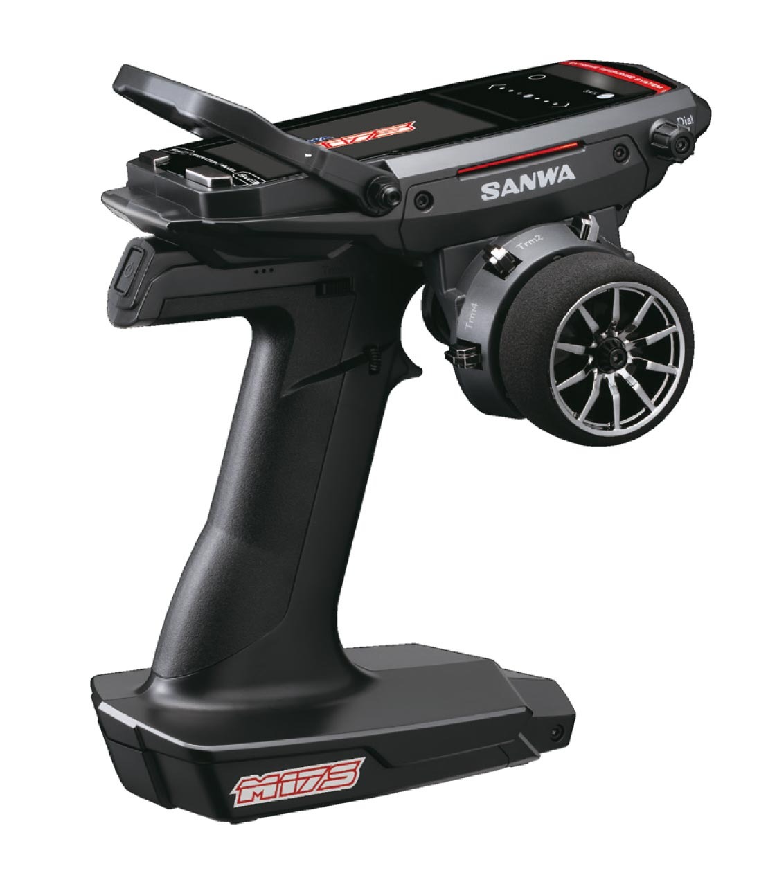 Sanwa M17S FH5 with RX493i Receiver with TX Battery installed 1 sanwa-m17s-fh5-transmitter-1