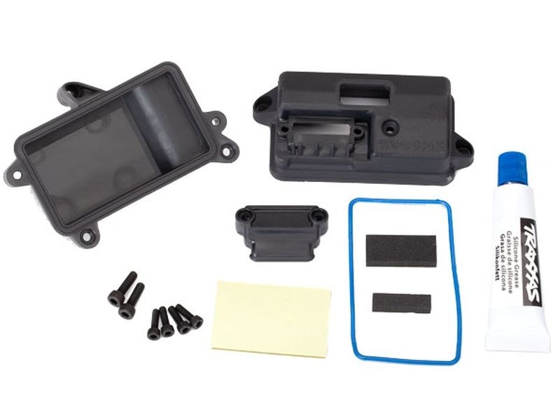 Sealed Receiver Box with Hardware - Traxxas 6724 1 Sealed Receiver Box with Hardware - Traxxas 6724
