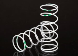 Shock Springs 1:10 Long GTR 0.653 (2) - Green - Traxxas 7441