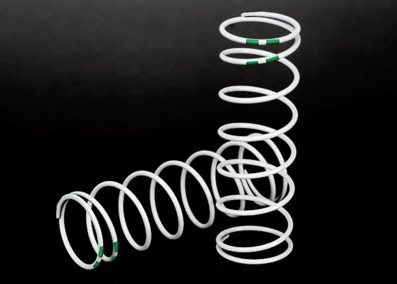 Iskunvaimenjouet 1:10 XX Long GTR 0.762 (2) - Vihreä - Traxxas 7443 1 Shock Springs 1:10 XX Long GTR 0.762 (2) - Green - Traxxas 7443