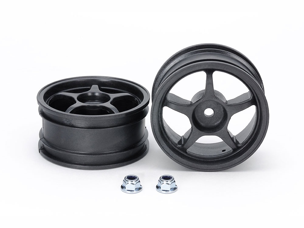 Tamiya Reinforced One-Piece Spoke Veljed (2) - 53335 1 tamiya-reinforced-one-piece-spoke-wheels-53335-1
