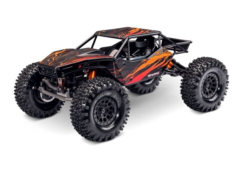 TRAXXAS TXC-4M Extreme Crawler 1/18 RTR, oranž, harjavaba, koos 3S aku ja laadijaga 1 TRX120074-1-ORNG