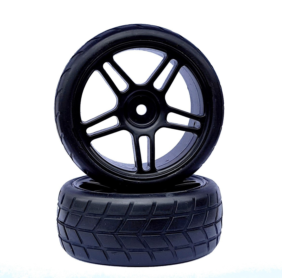 Absima On-Road Wheels 64x25mm 12mm Hex 2pcs #1230207 1 absima-on-road-wheels-64x25mm-12mm-hex-2pcs-1230207-0