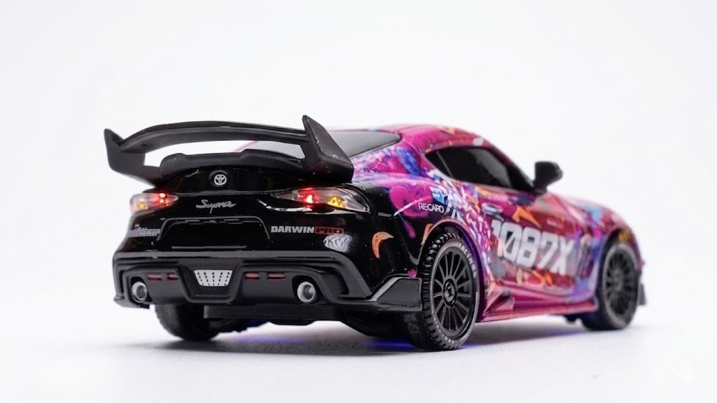 Absima Toyota Supra 1:43 4WD Drift Car RTR – Pink 2 absima-toyota-supra-1-43-4wd-drift-car-rtr-pink-10041-2