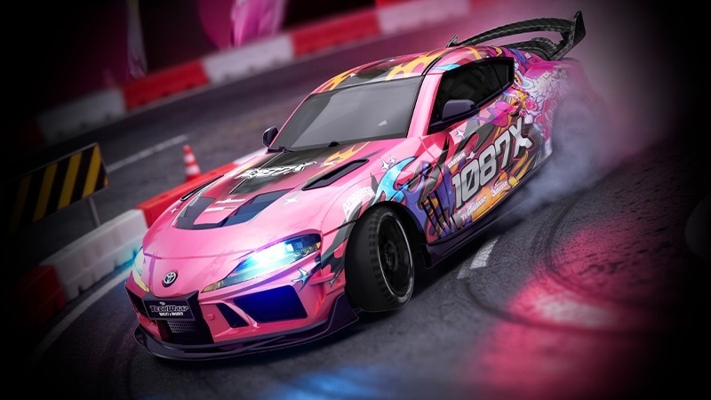Absima Toyota Supra 1:43 4WD Drift Car RTR – Pink 3 absima-toyota-supra-1-43-4wd-drift-car-rtr-pink-10041-3