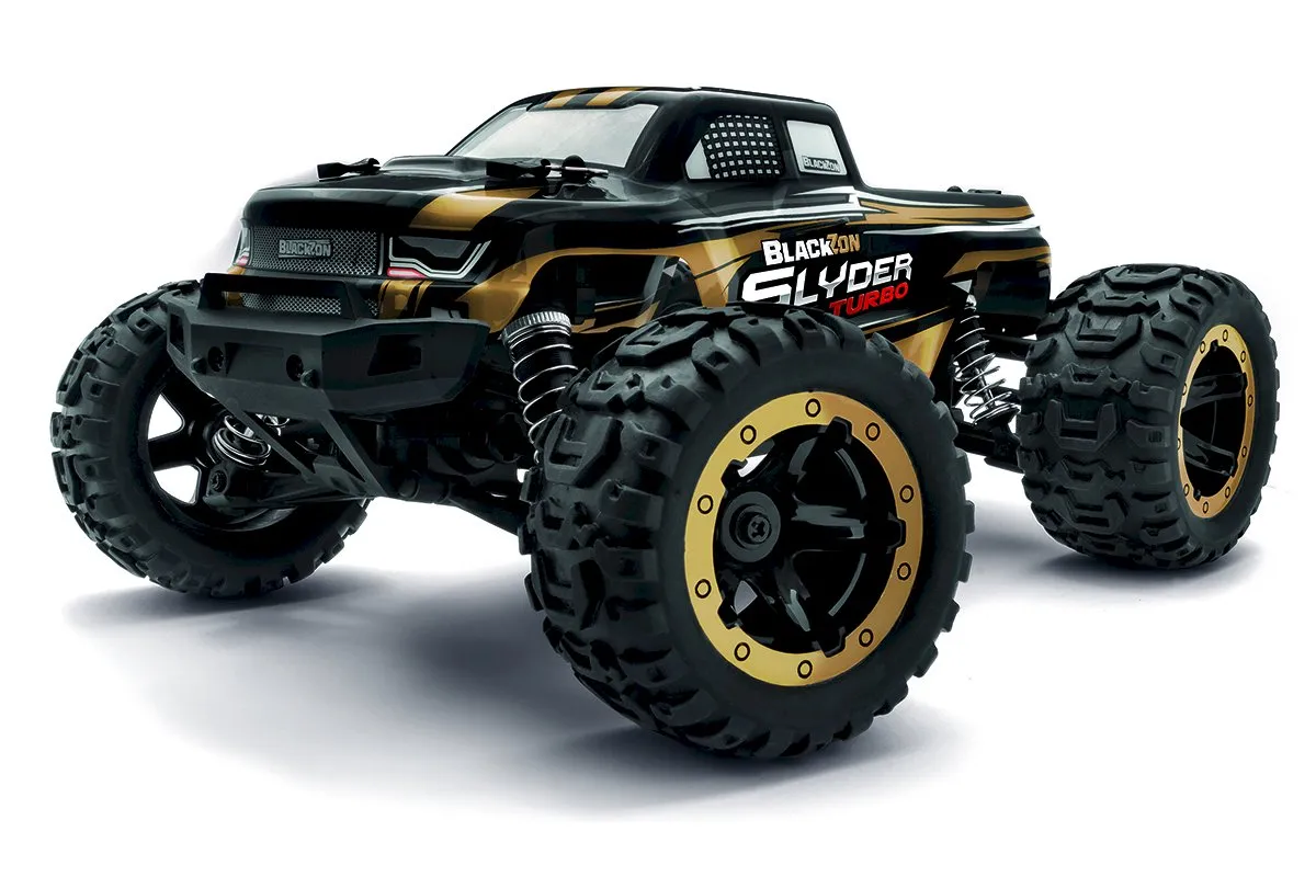 BLACKZON Slyder MT Turbo 1/16 4WD 2S Brushless - Kuldne 1 blackzon-slyder-mt-turbo-1-16-4wd-2s-brushless-gold-1