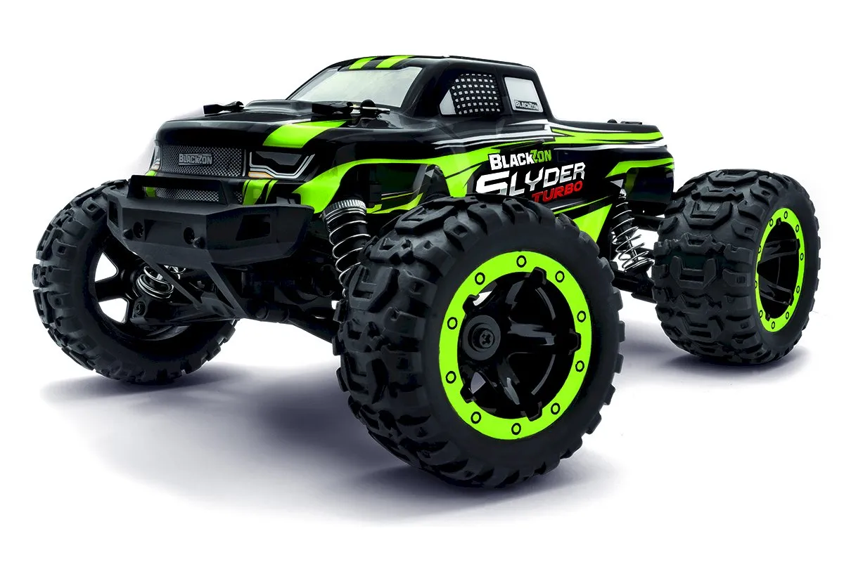 BLACKZON Slyder MT Turbo 1/16 4WD 2S Brushless - Roheline 1 blackzon-slyder-mt-turbo-1-16-4wd-2s-brushless-green-1