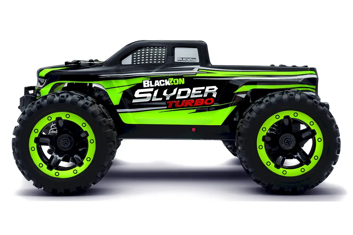 BLACKZON Slyder MT Turbo 1/16 4WD 2S Brushless - Roheline 2 blackzon-slyder-mt-turbo-1-16-4wd-2s-brushless-green-2