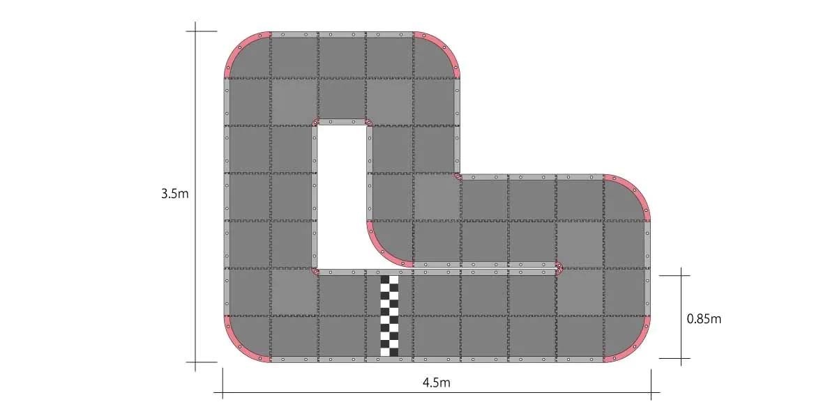 Kyosho Mini-Z Rada Urethane 50x50 3 kyosho-mini-z-track-50×50-3