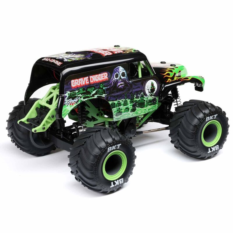 Losi 1:18 4x4 Monster Truck RTR Brushed - Grave Digger 4 losi-mini-lmt-grave-digger-4