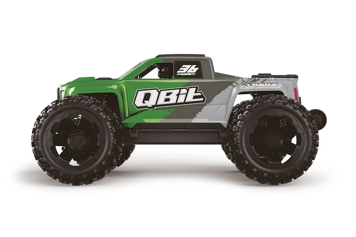 Maverick RC Qbit MT 1:16th Monster Truck - Green 2 maverick-rc-qbit-mt-1-16th-monster-truck-green-2