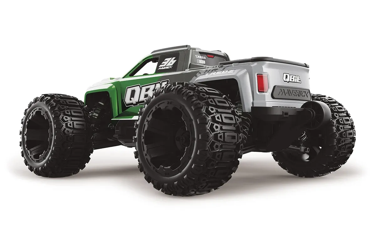 Maverick RC Qbit MT 1:16th Monster Truck - Green 3 maverick-rc-qbit-mt-1-16th-monster-truck-green-3