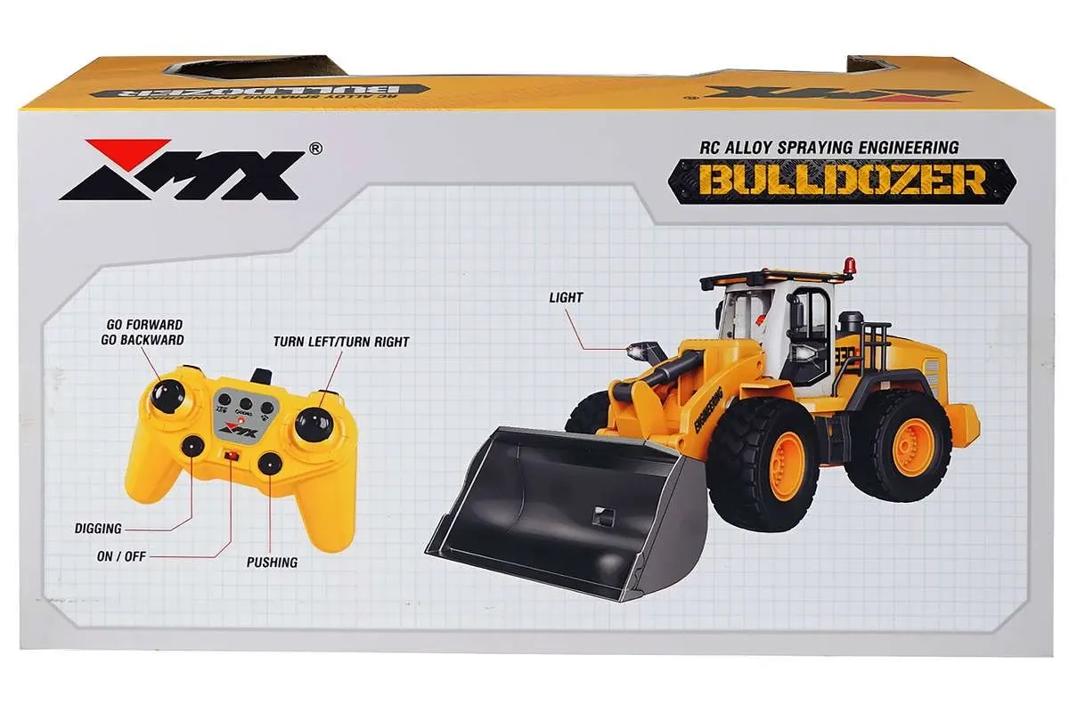 MX R/C Constructions 1:18 RC Bulldozer 2.4GHz 9CH 3 mx-r-c-constructions-1-18-rc-bulldozer-2-4ghz-9ch-3